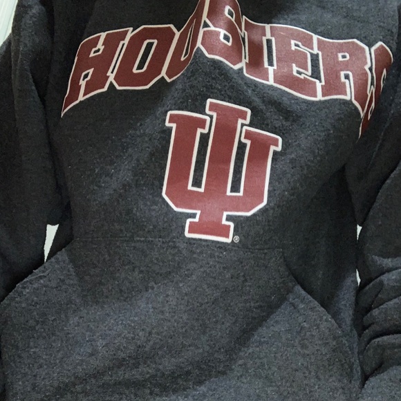 Hoosiers ( Indiana U) Grey Sweatshirt| - Picture 1 of 4